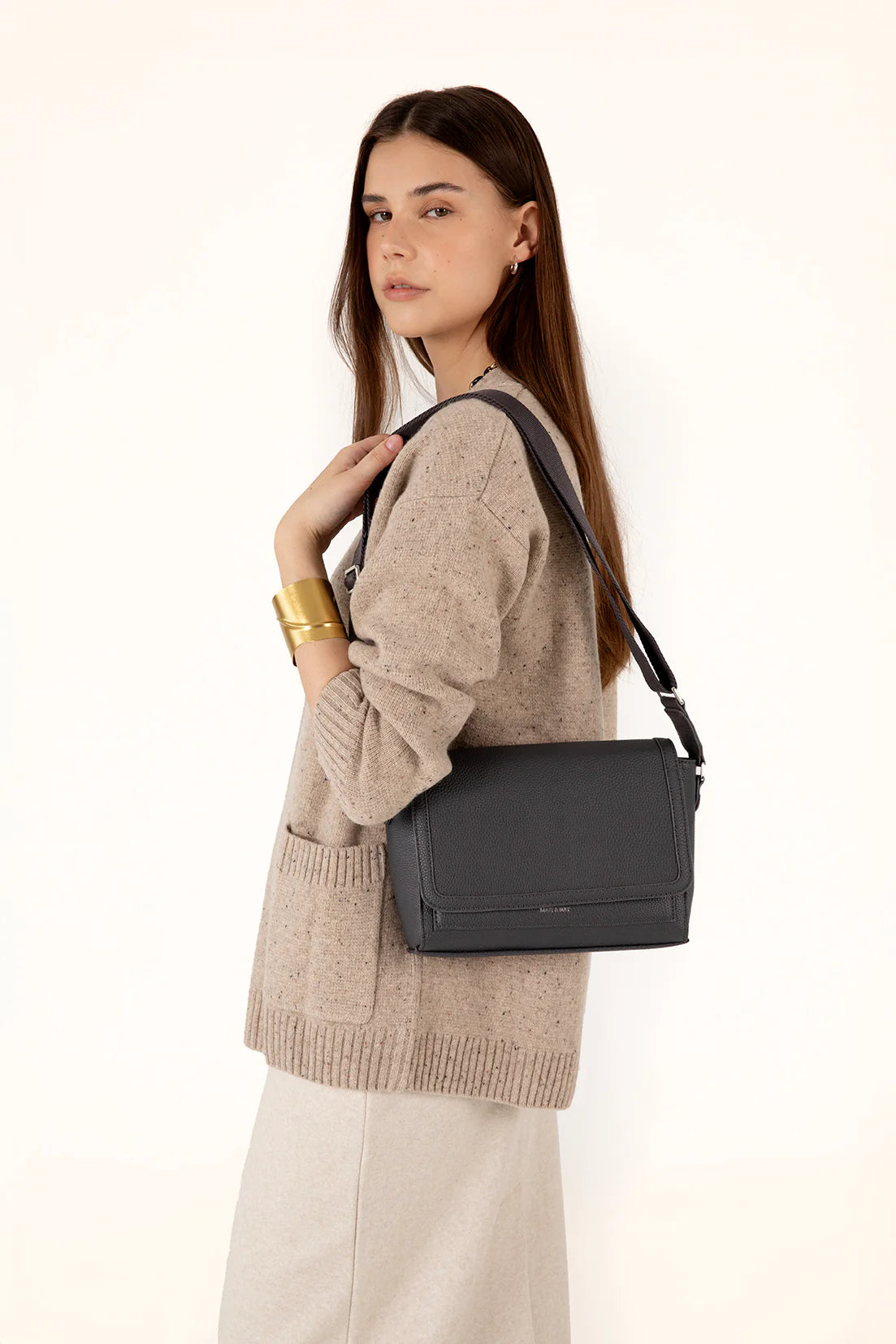SUNNY Vegan Shoulder Bag – Grain