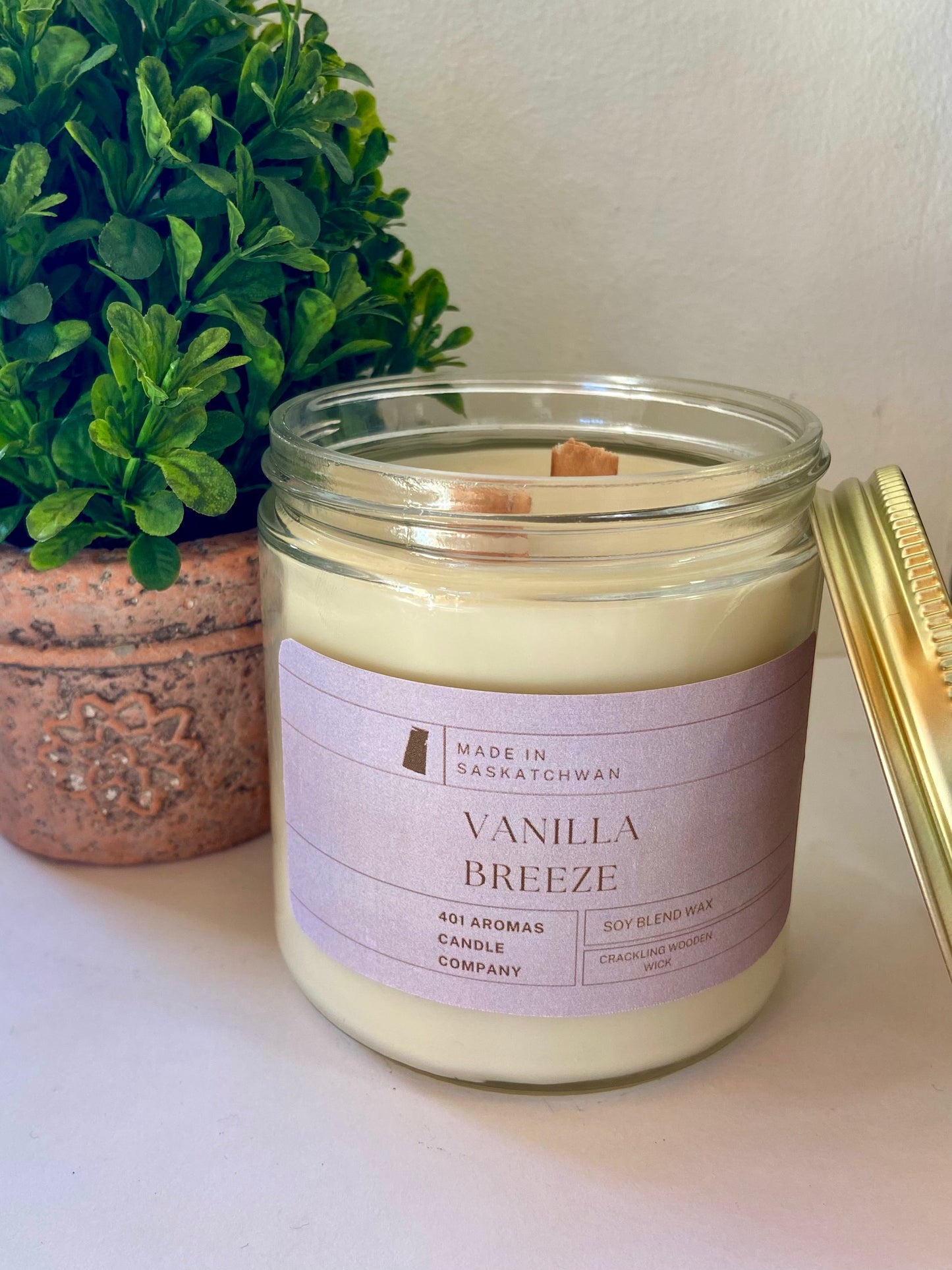 Vanilla Breeze Dual Wick 16oz