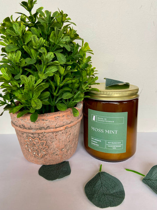 Moss Mint 8oz Soy Candle