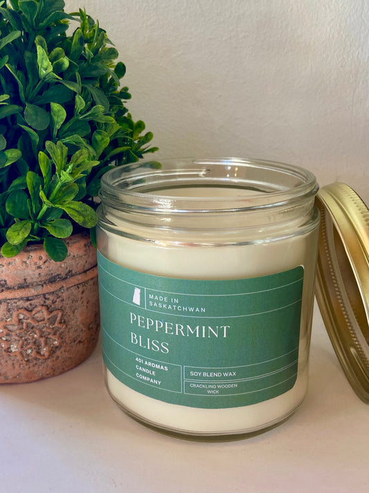 Peppermint Bliss Dual Wick 16oz