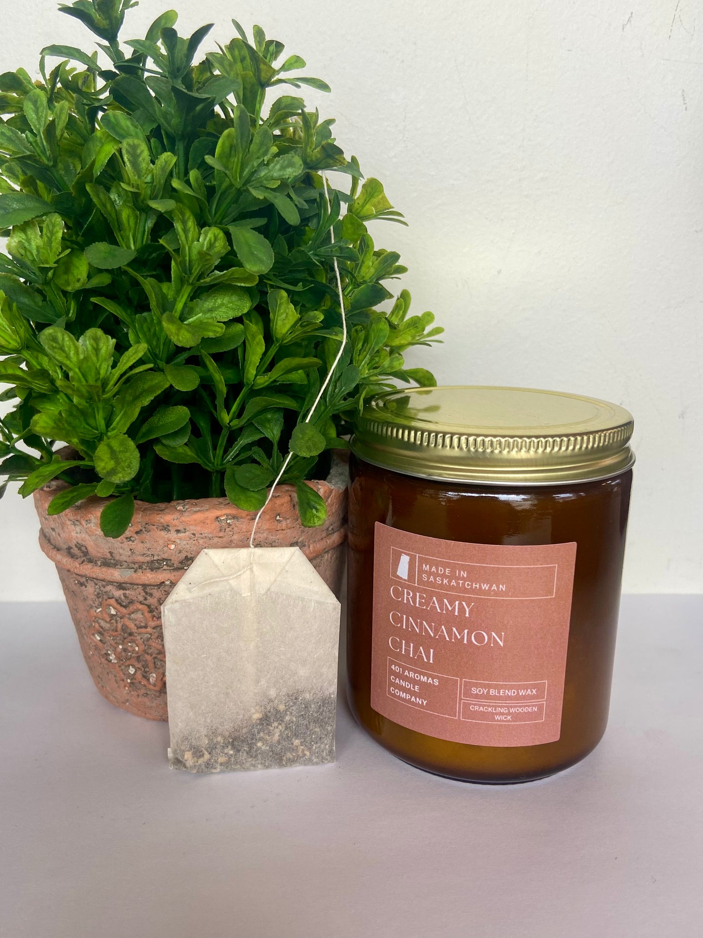 Creamy Cinnamon Chai 8oz Soy Candle