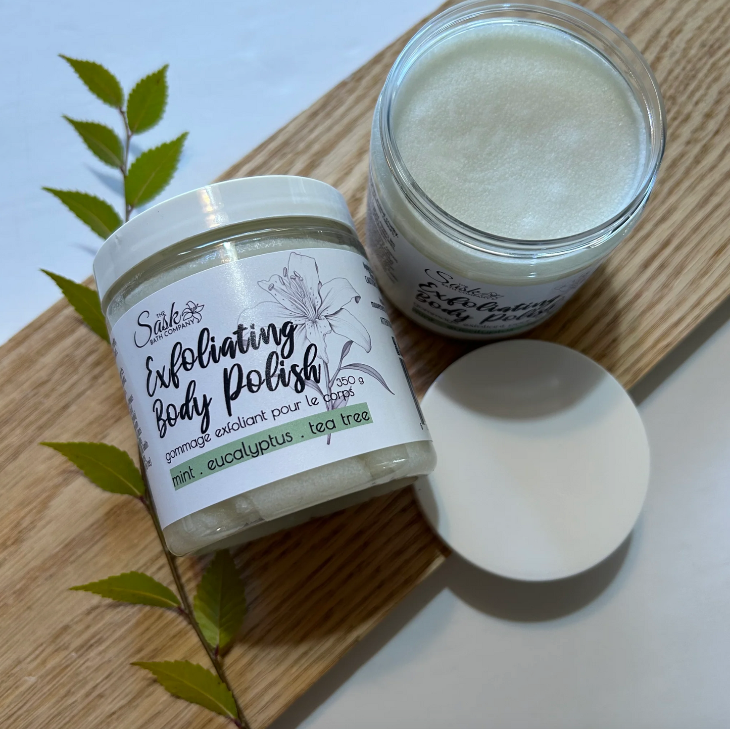 Mint Eucalyptus Tea Tree Exfoliating Body Polish