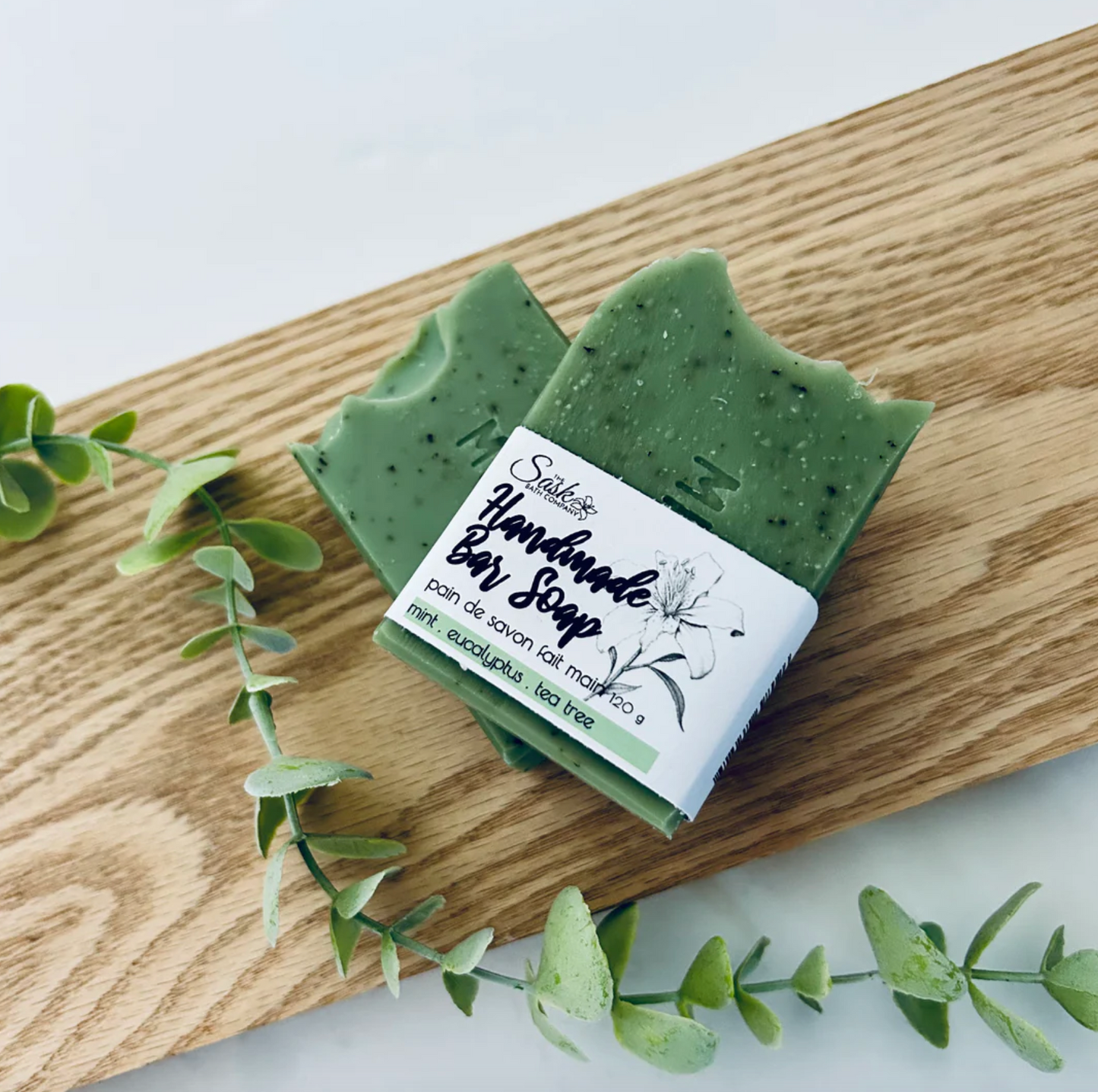 Mint Eucalyptus & Tea Tree Handmade Soap