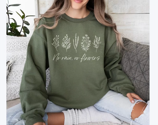 No Rain, No Flowers Sweater