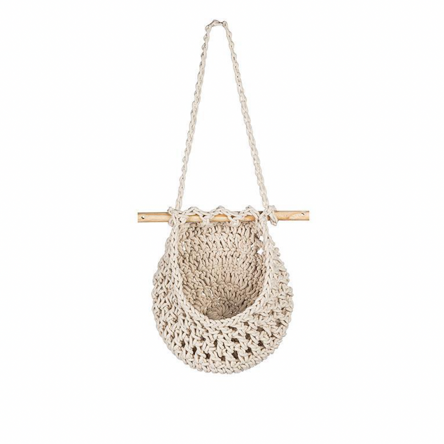 Small Macrame Wall Pouch