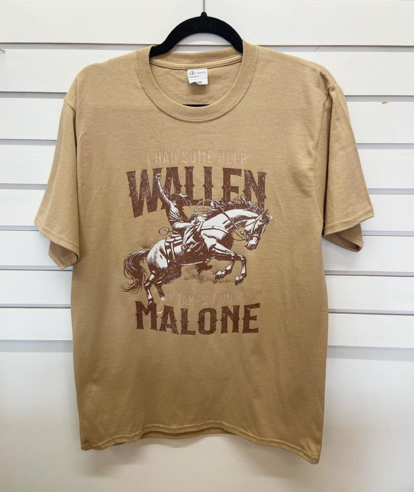 Wallen Malone T-Shirt or Sweatshirt - It Takes Two