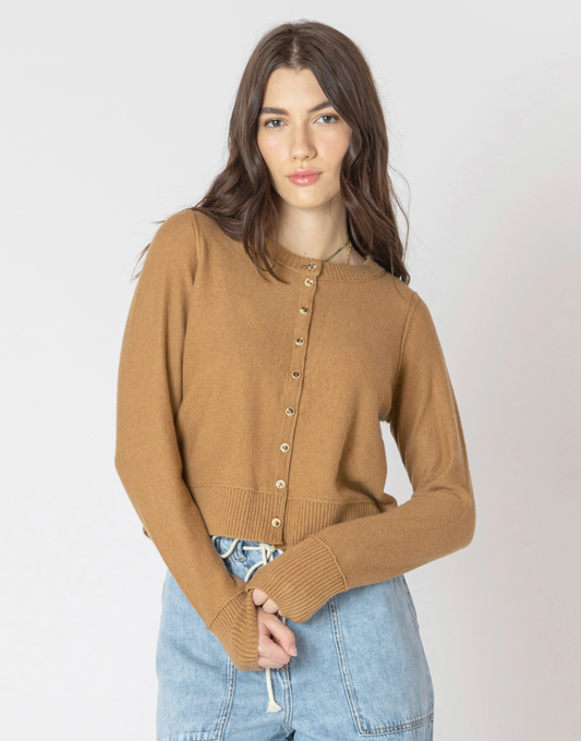 EASY CREWNECK CARDIGAN