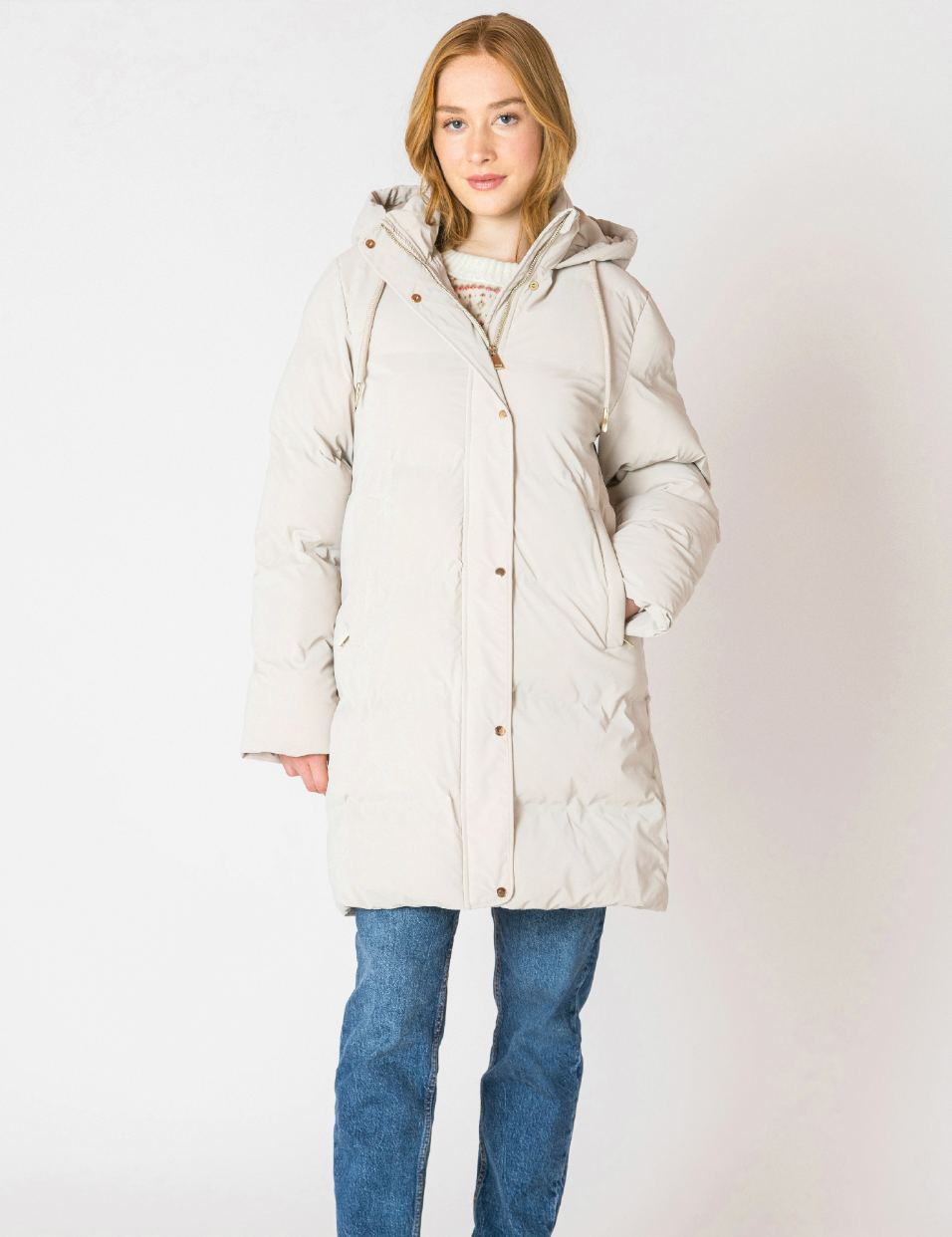 Hooded Puffer Coat