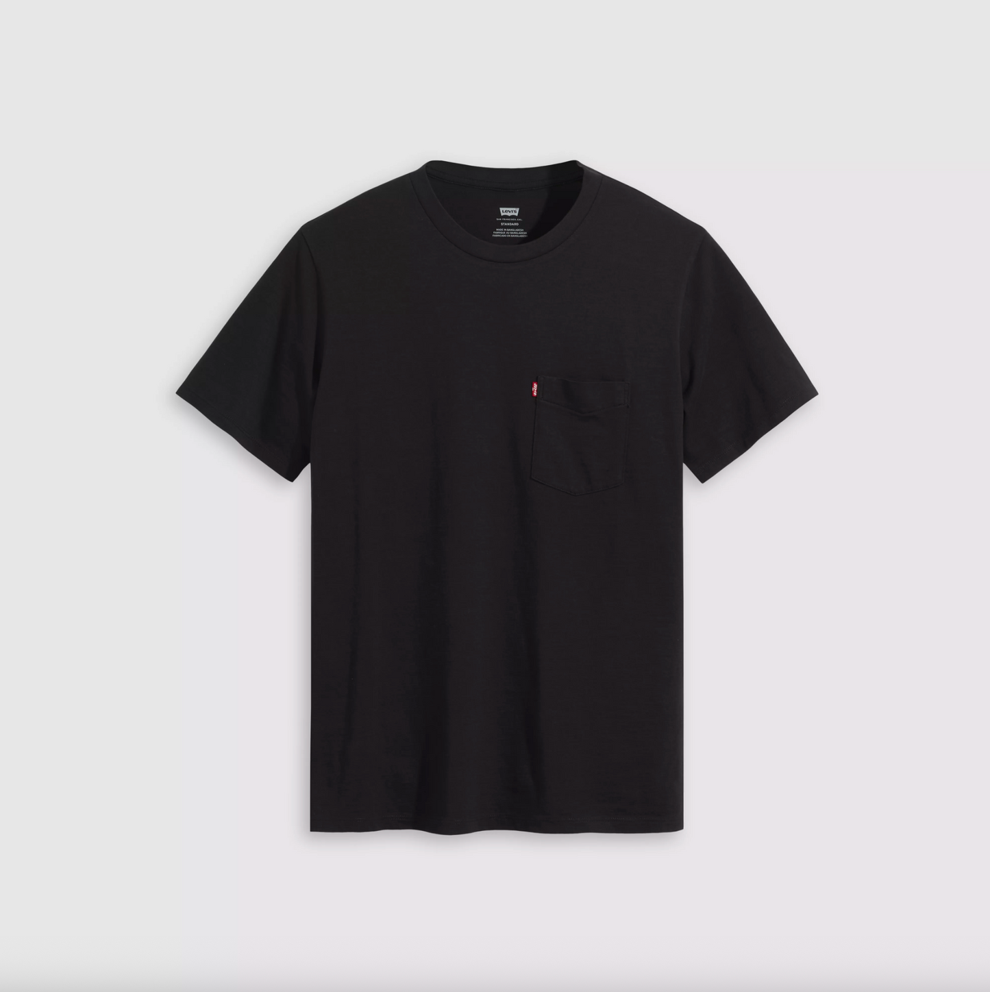 SS Classic Pocket Tee Mineral Black