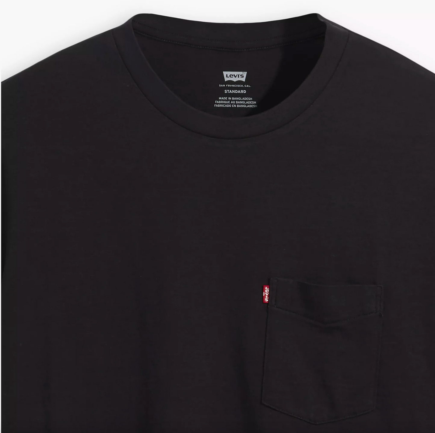 SS Classic Pocket Tee Mineral Black