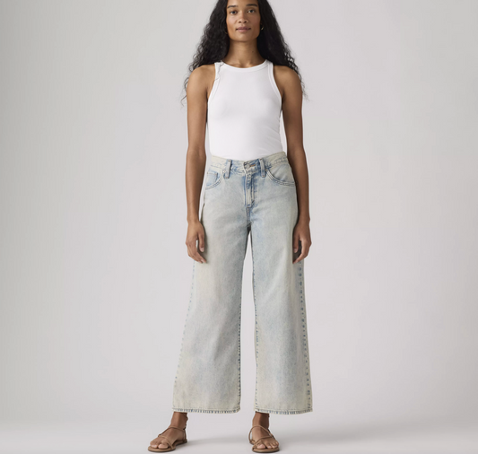 Middy wide leg ankle a little hazy