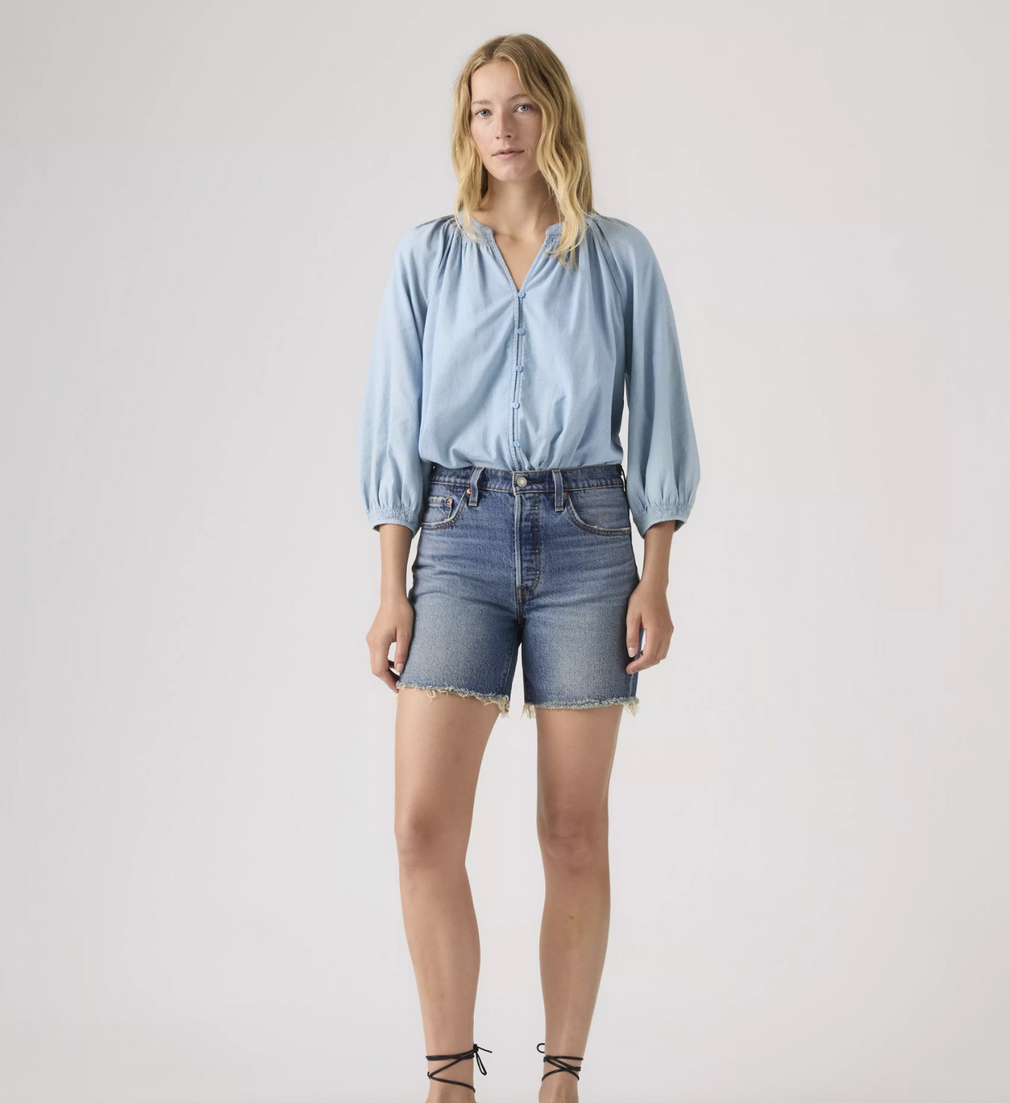 501® mid thigh short symmetry sister