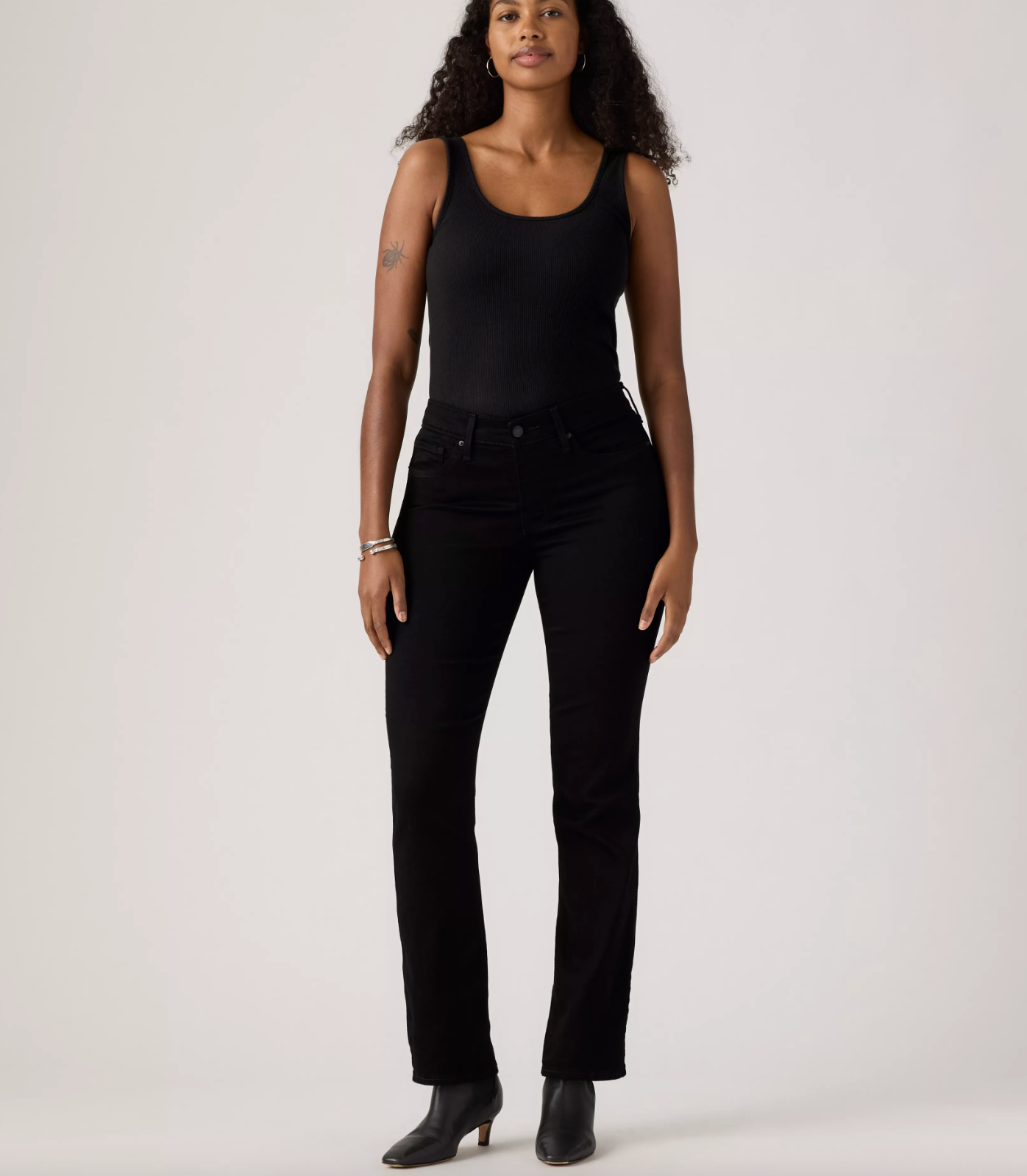 314 shaping straight soft black