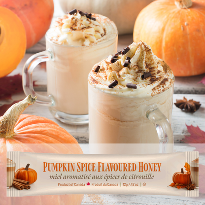 Honey Squeeze Pack - Pumpkin Spice Flavoured - OU Kosher