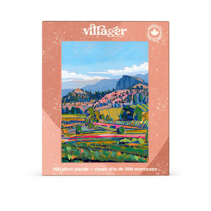 Wine Country | 500-Piece Puzzle | Designed in Canada