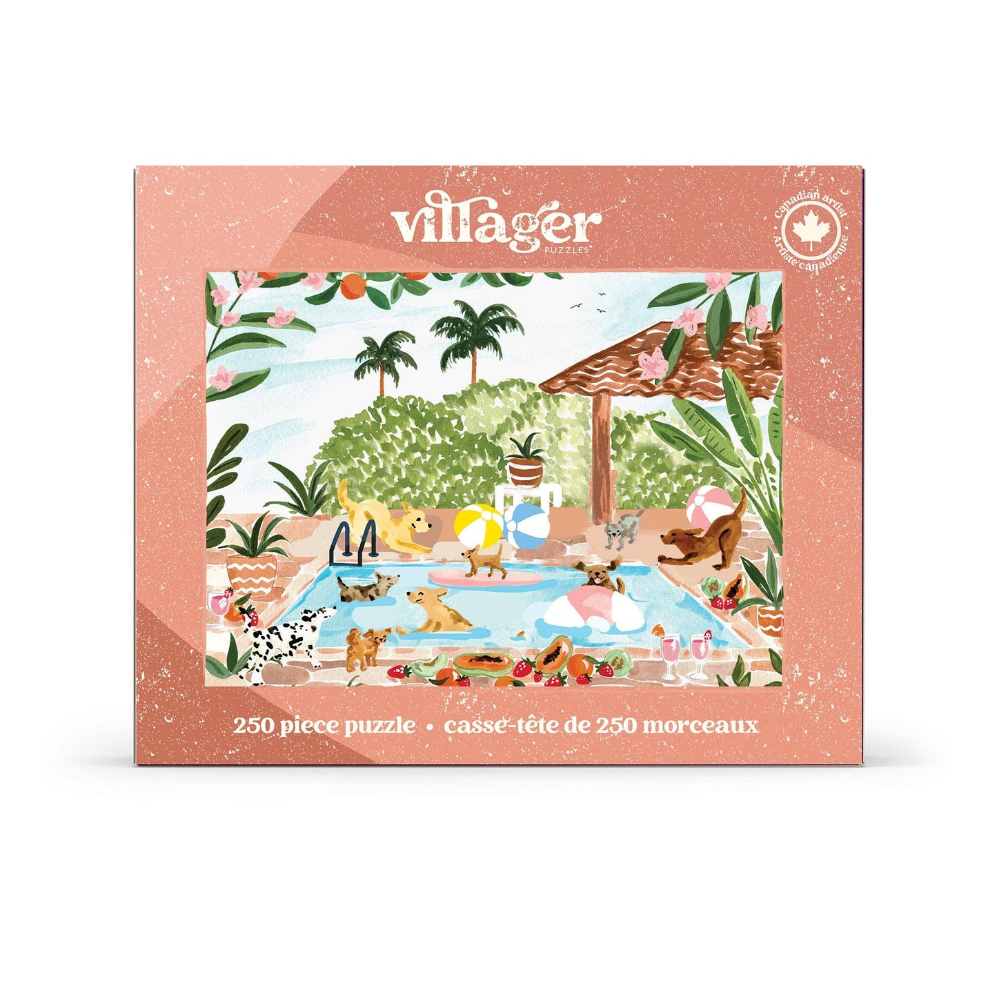 Pool Party | 250 Piece Puzzle | Designed in Canada