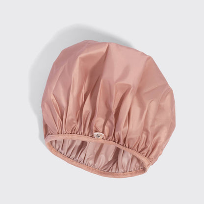 Kitsch Shower Cap 2pc Set - Terracotta & Brown
