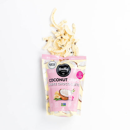 White Choco'Latte Coconut Chips: 6-Pack