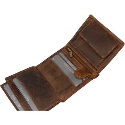 Men's Leather Wallet Tyler GW8115: Camel
