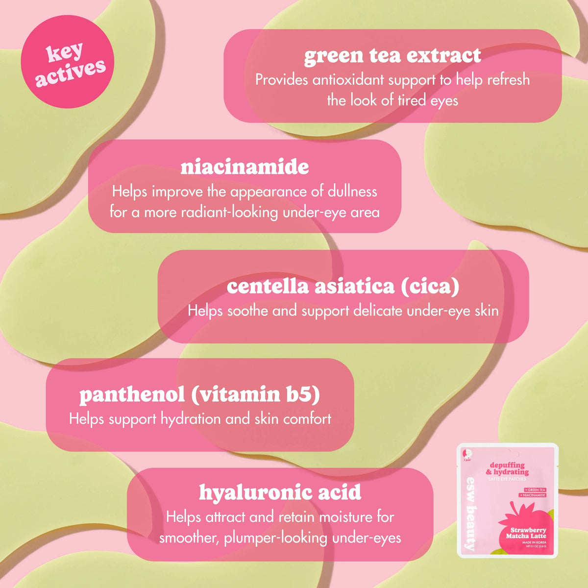 Hydration Heroes Face Mask Kit (4x Masks)