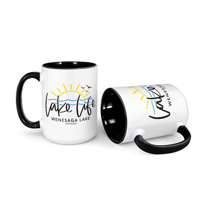 Lake Life (Custom) | 15oz Mug: White