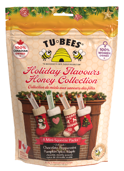 Honey Squeeze Packs - Pouch - Holiday Flavours Collection