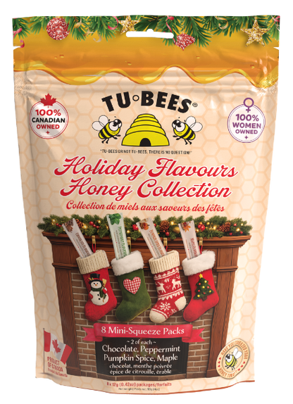 Honey Squeeze Packs - Pouch - Holiday Flavours Collection
