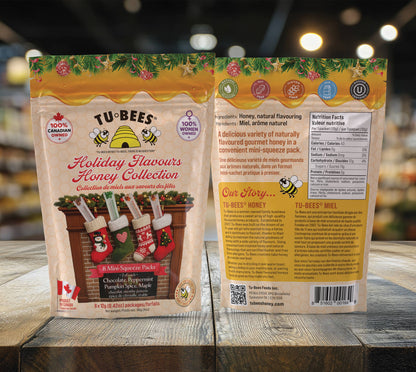 Honey Squeeze Packs - Pouch - Holiday Flavours Collection