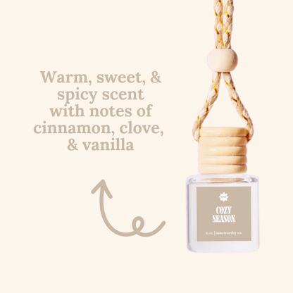 Car Diffusers | Fall Scents (NEW 2026): Mylar Bags / Golden Leaves
