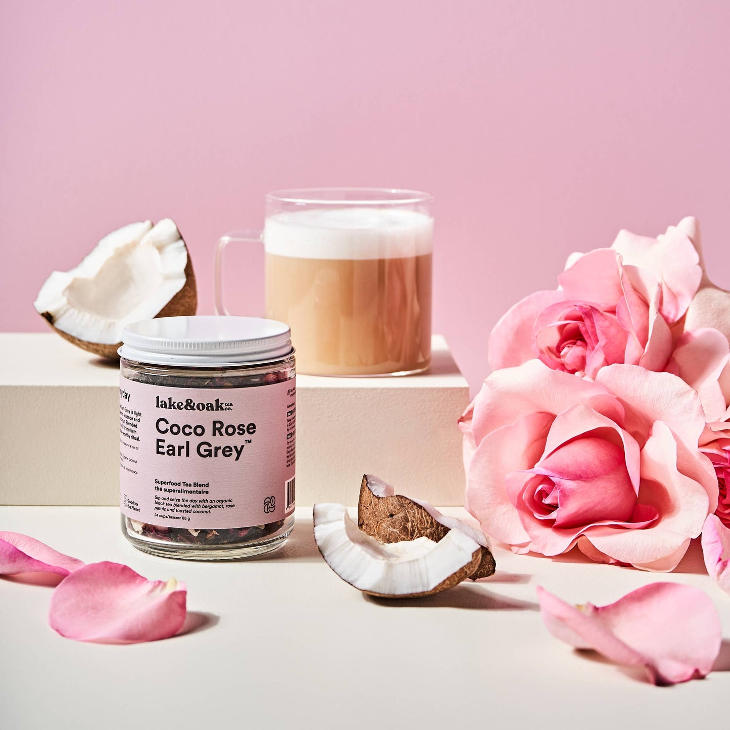 Coco Rose Earl Grey - Superfood Tea Blend