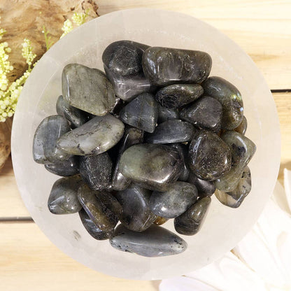 1 lb Labradorite Tumbled Stones