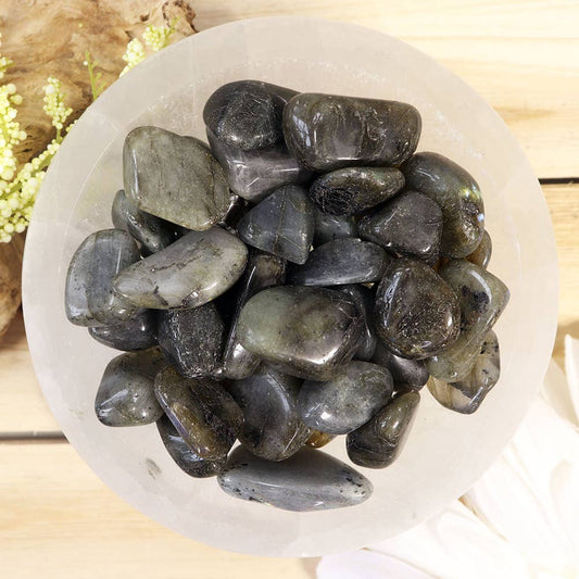 1 lb Labradorite Tumbled Stones