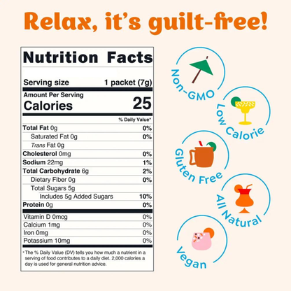 Blood Orange Mai Tai Cocktail / Mocktail Mixer