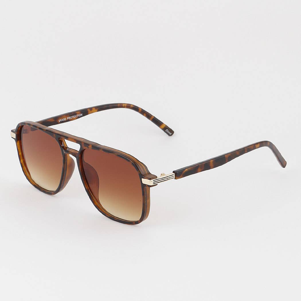 Straight Aviator Sunglasses: MIX