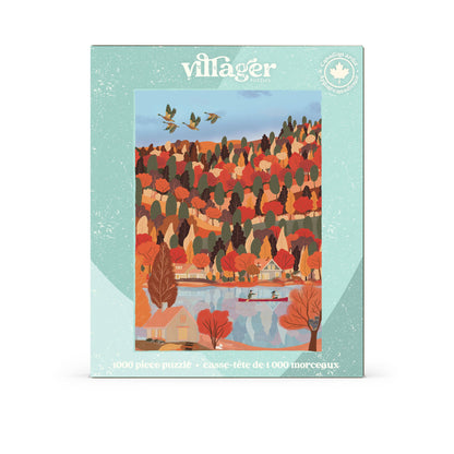 Changing Seasons | 1000-Piece Puzzle | Designed in Canada