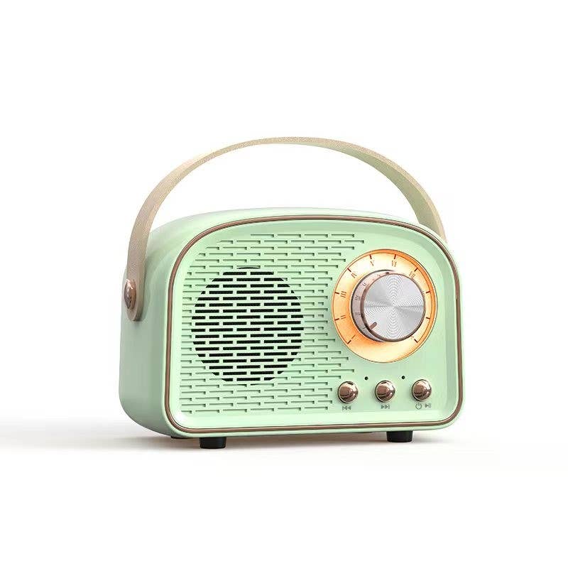 Retro Bluetooth Speaker: Black