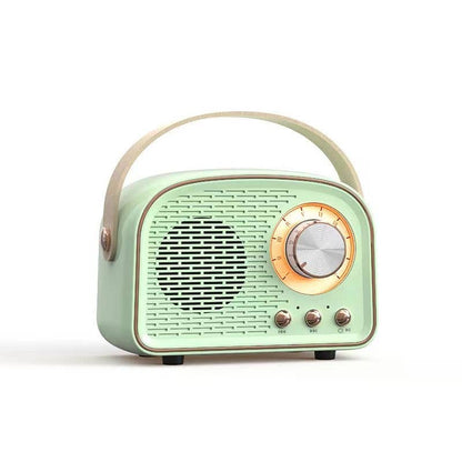 Retro Bluetooth Speaker: Red