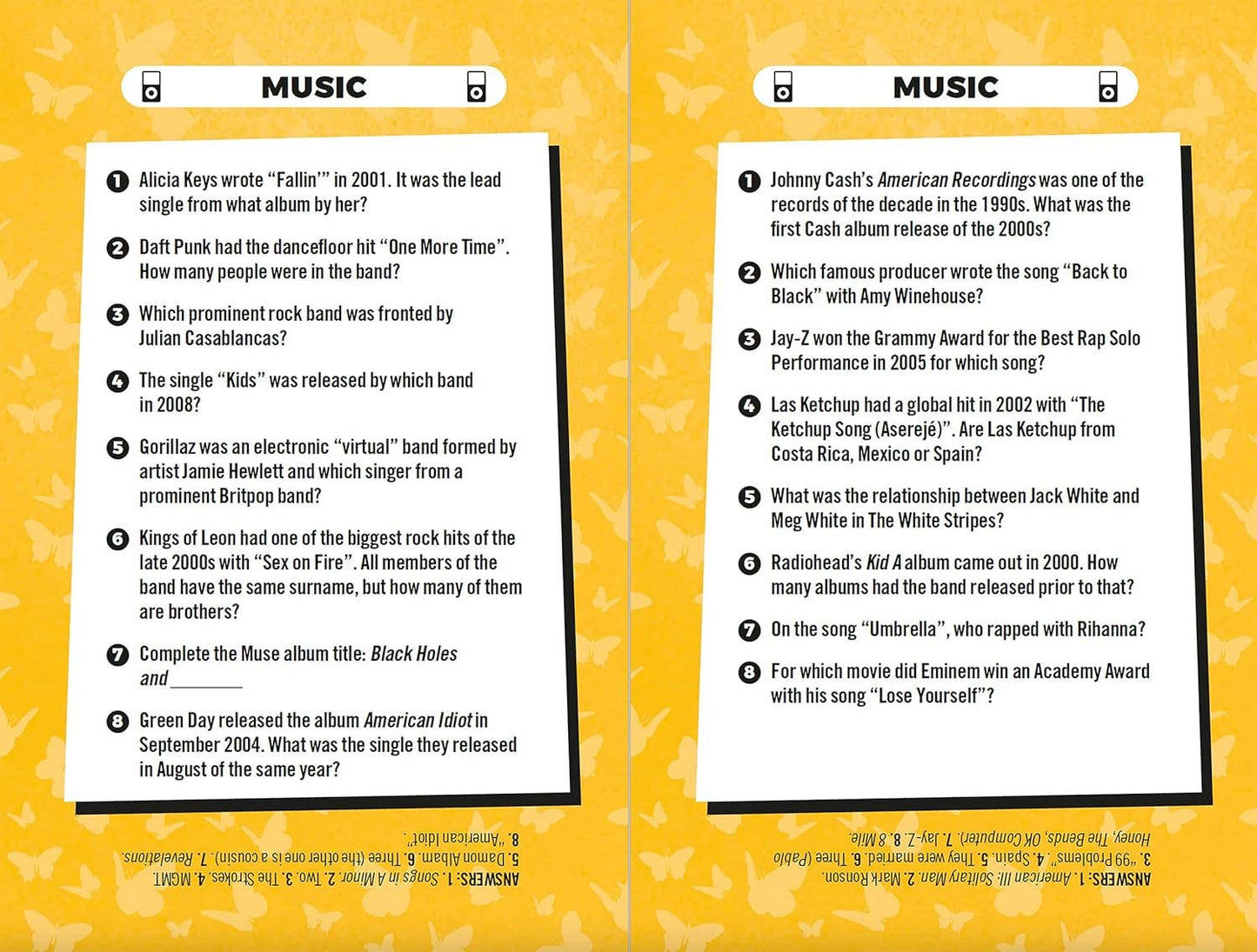 Best Of The 00s: The Trivia Game