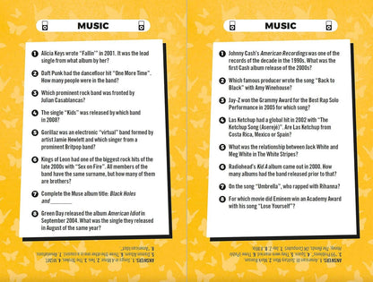 Best Of The 00s: The Trivia Game