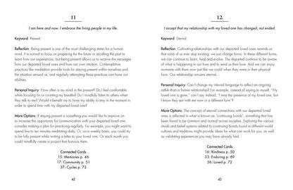 Guidance For Grief (64 page book w/ 52 cards)