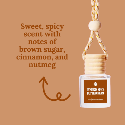 Car Diffusers | Fall Scents (NEW 2026): Mylar Bags / Golden Leaves