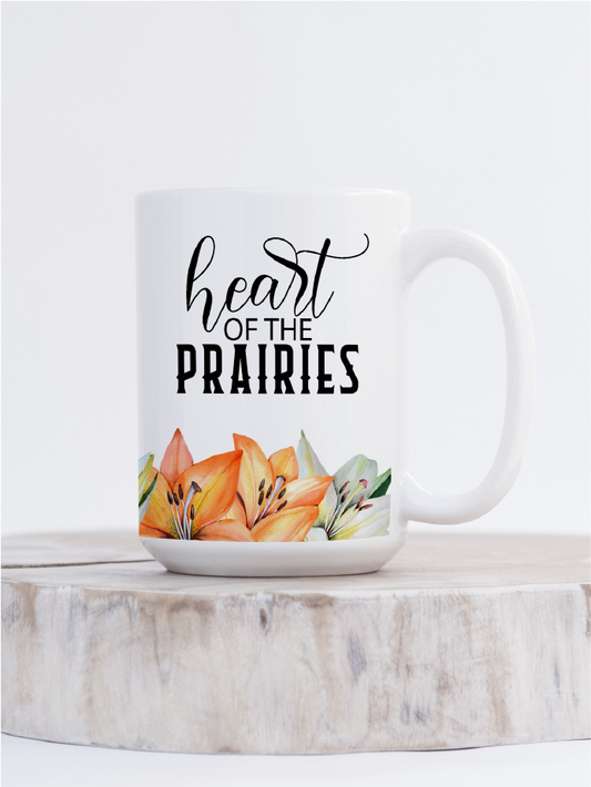 Heart Of The Prairies Coffee Mug | Saskatchewan Mug