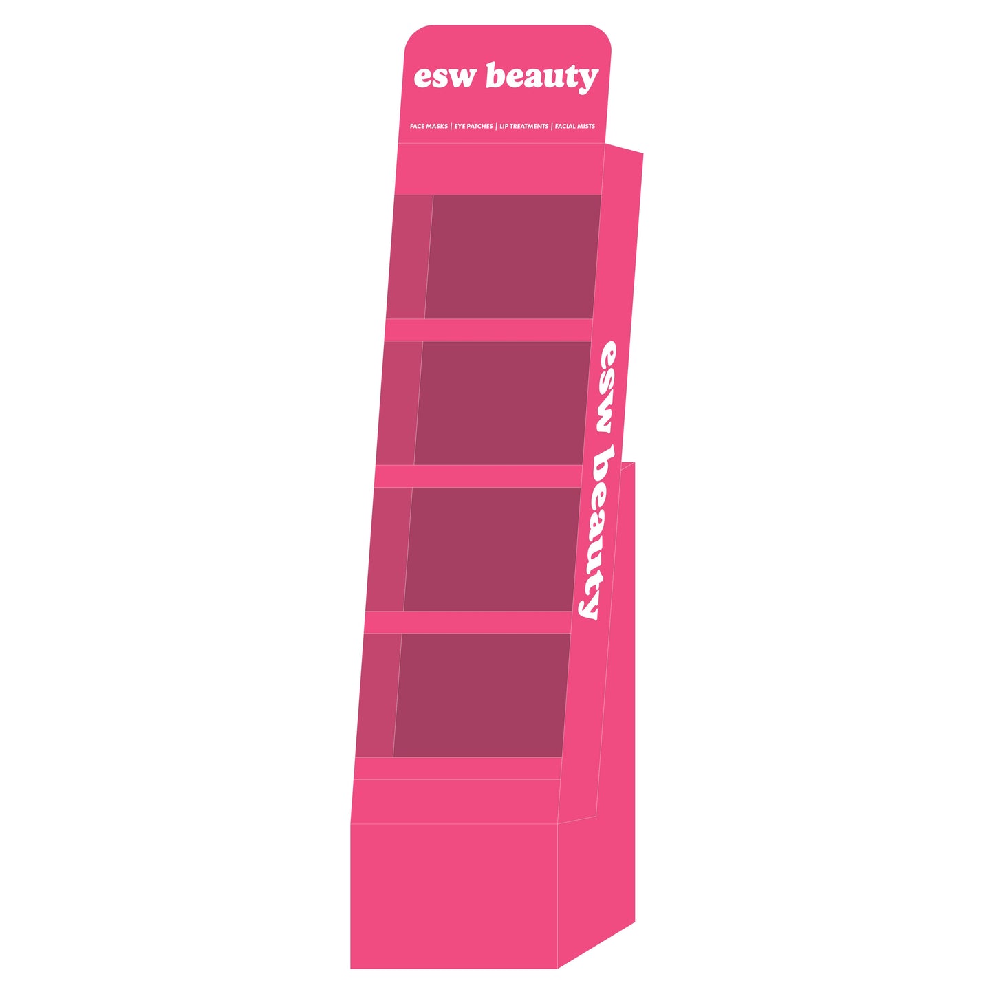 Pink Modular Display: Display Only (Not Filled)
