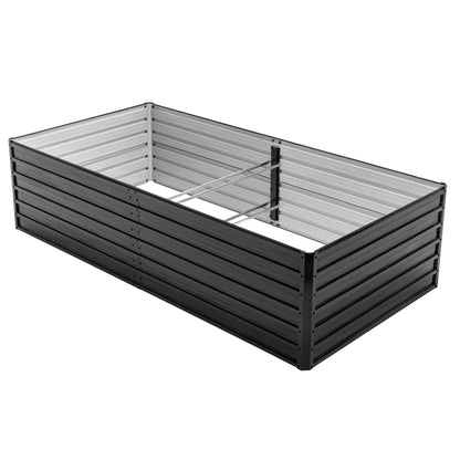 8x4 Galvanized Raised Garden Bed Planter for Gardens