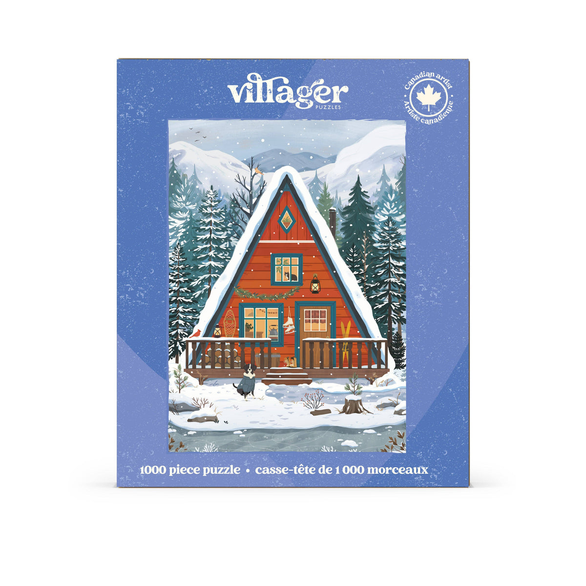 Midwinter Retreat | 1000-Piece Puzzle | Designed in Canada