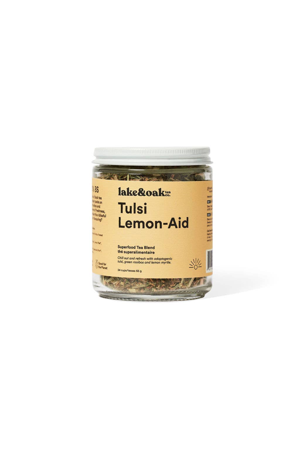 Tulsi Lemon-Aid - Superfood Tea Blend: Retail Jar