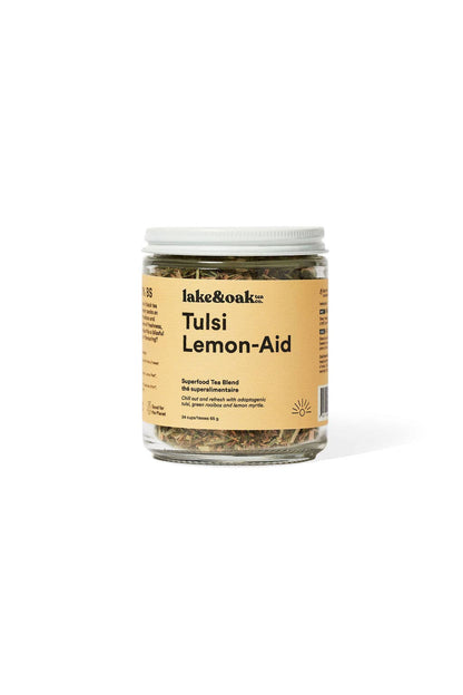 Tulsi Lemon-Aid - Superfood Tea Blend: Retail Jar