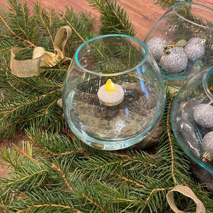 Open Hand Terrarium: Green