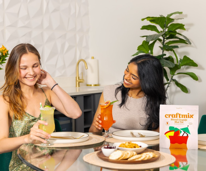 Blood Orange Mai Tai Cocktail / Mocktail Mixer