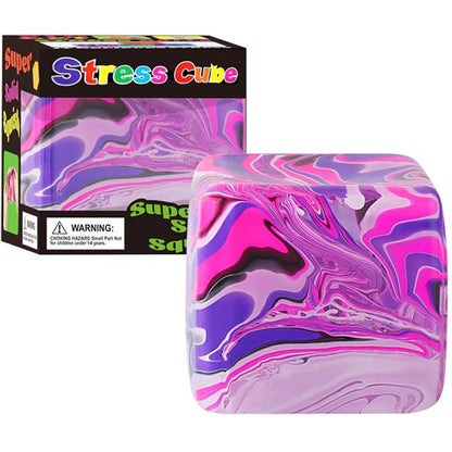 Nice Cube Stress Cube Squishy Toy Stress Relief Toy - Pepsi